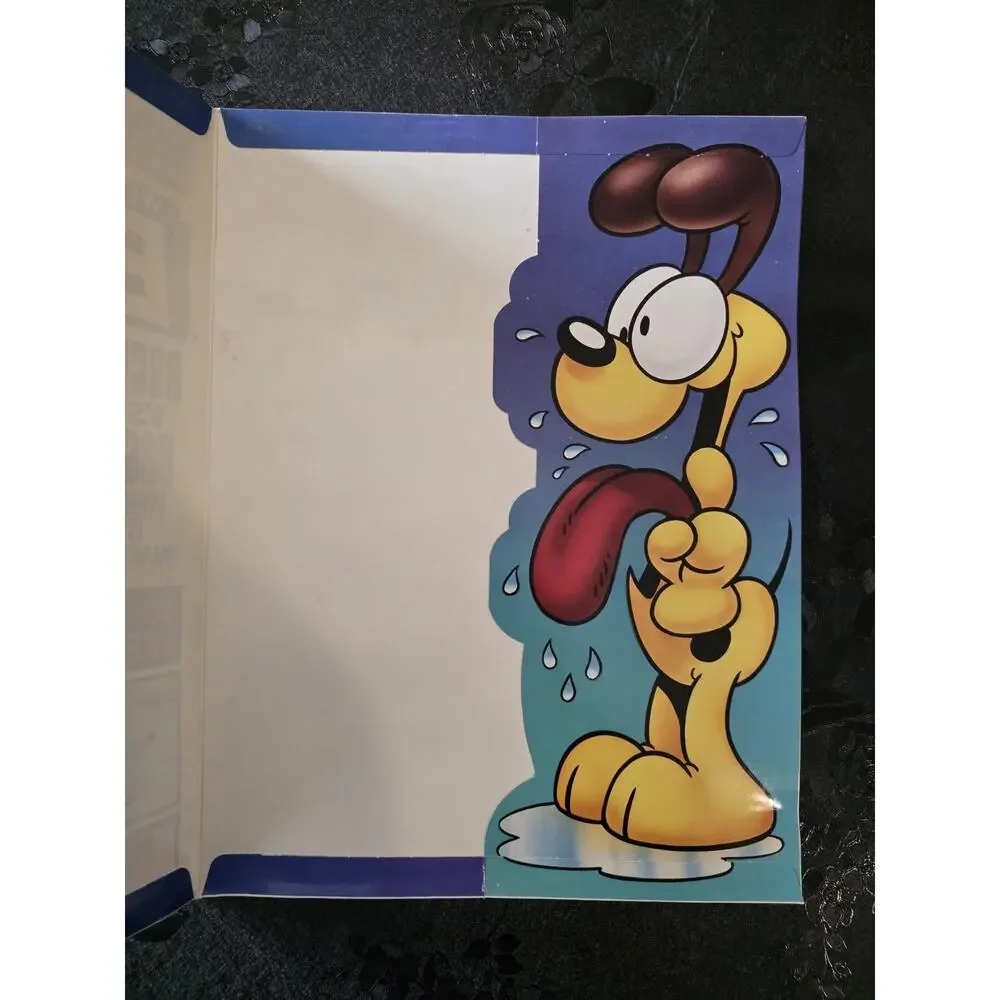 Mead 2 Pocket Portfolio Folder Garfield Weekly National Expirer 9X12 1978